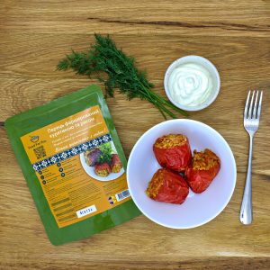 Перец фаршированный курицей и рисом 350г