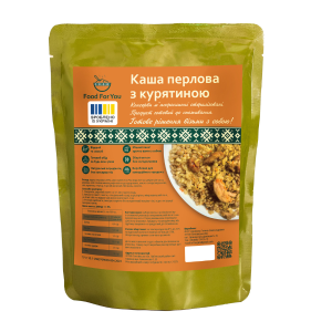Каша перлова з курятиною 250г