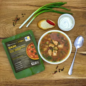 Борщ с курицей 500г